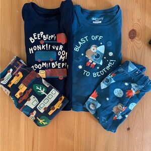 Old Navy Long Sleeve PJs - 12-18m